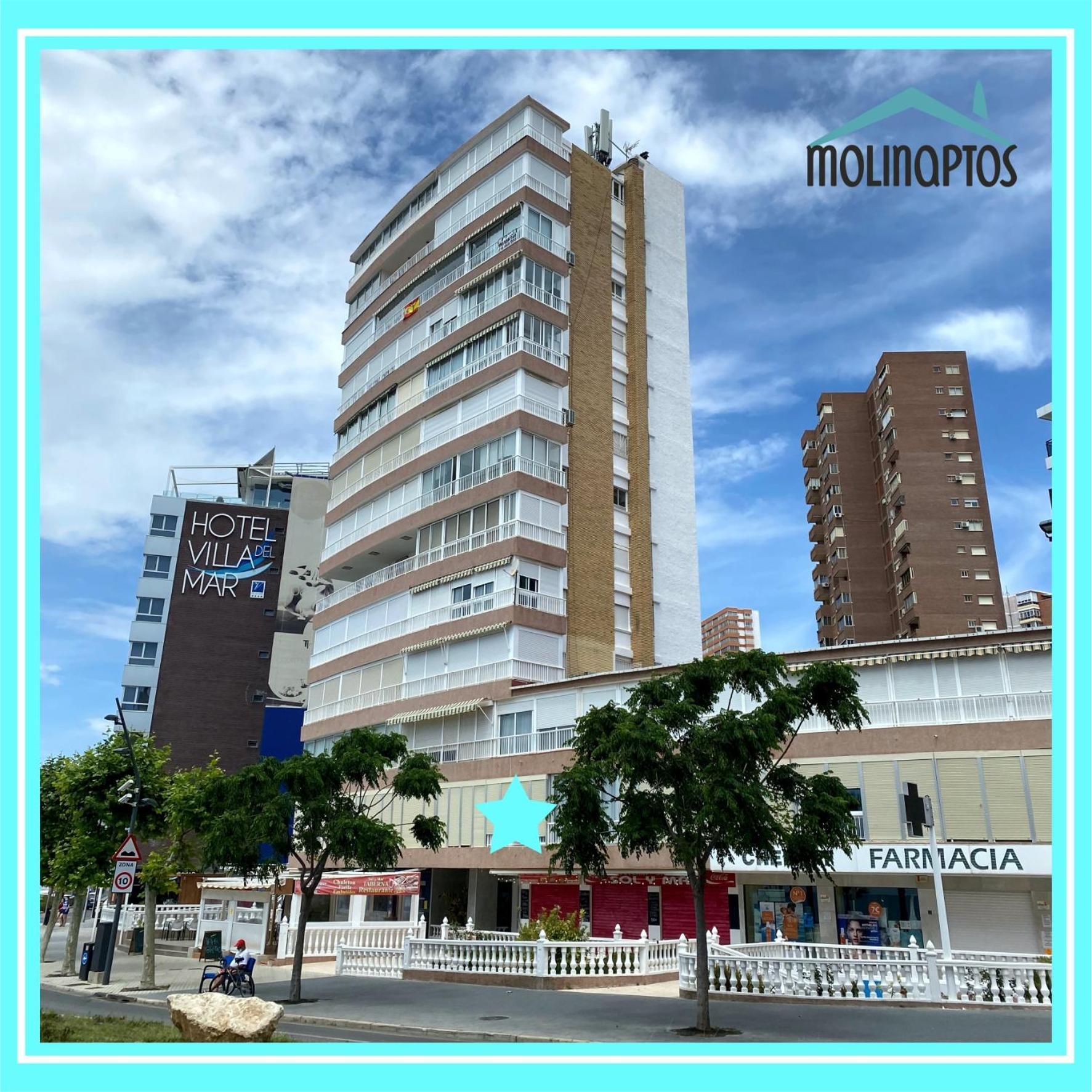 Estudio 29 Frente Al Mar By Molinaptos Benidorm Luaran gambar